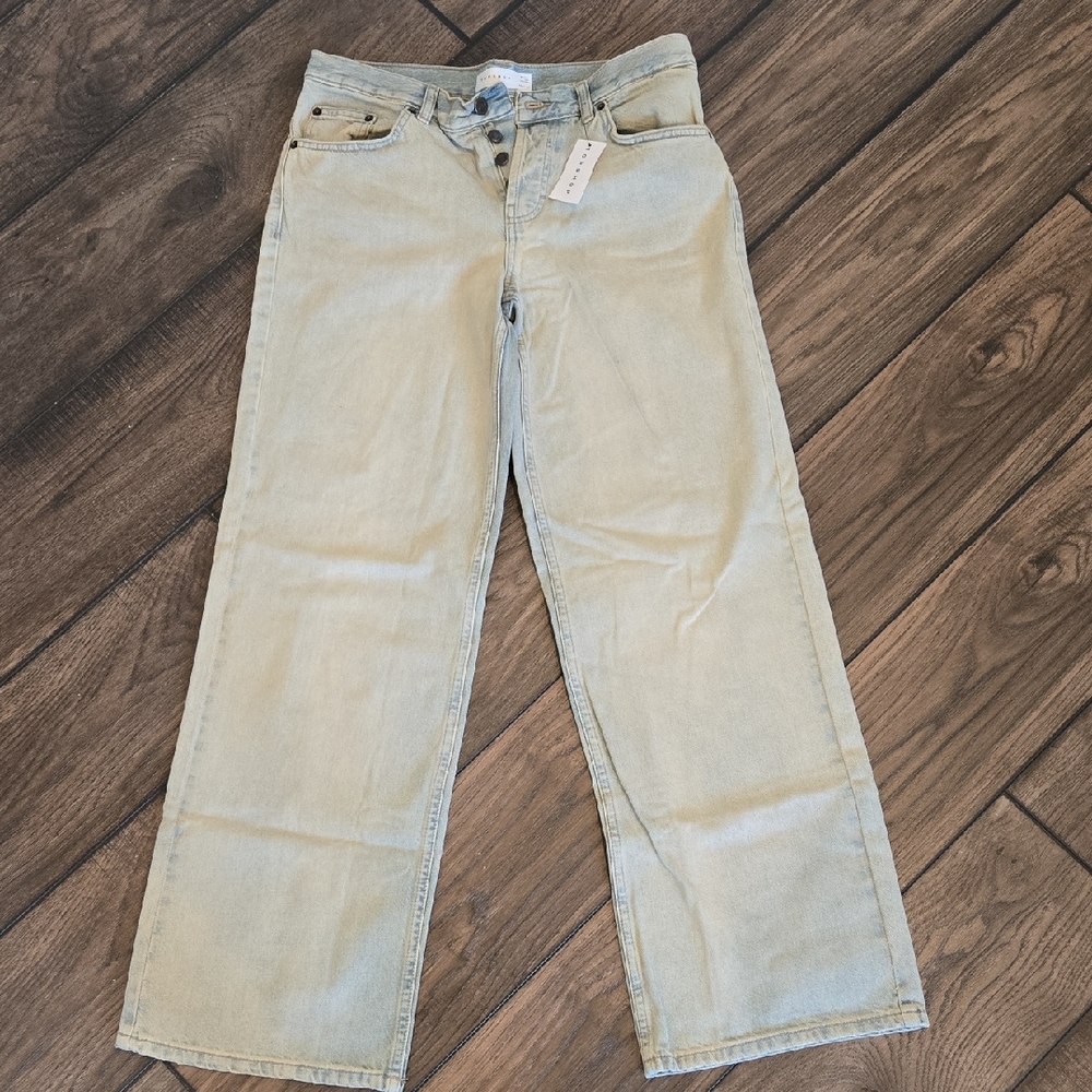 Topshop Light Blue Denim Jeans